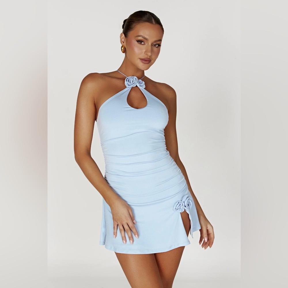 Meshki Adeline Rose Halter Mini